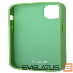 Aizmugurējais vāciņš Lacoste Apple iPhone 14 Iconic Petit Pique Logo Green