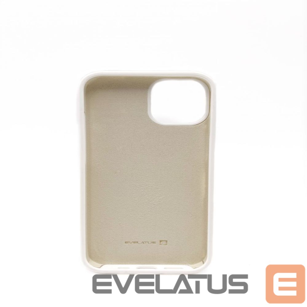 Aizmugurējais vāciņš Evelatus Apple iPhone 14 Pro Premium Soft Touch Silicone Case White