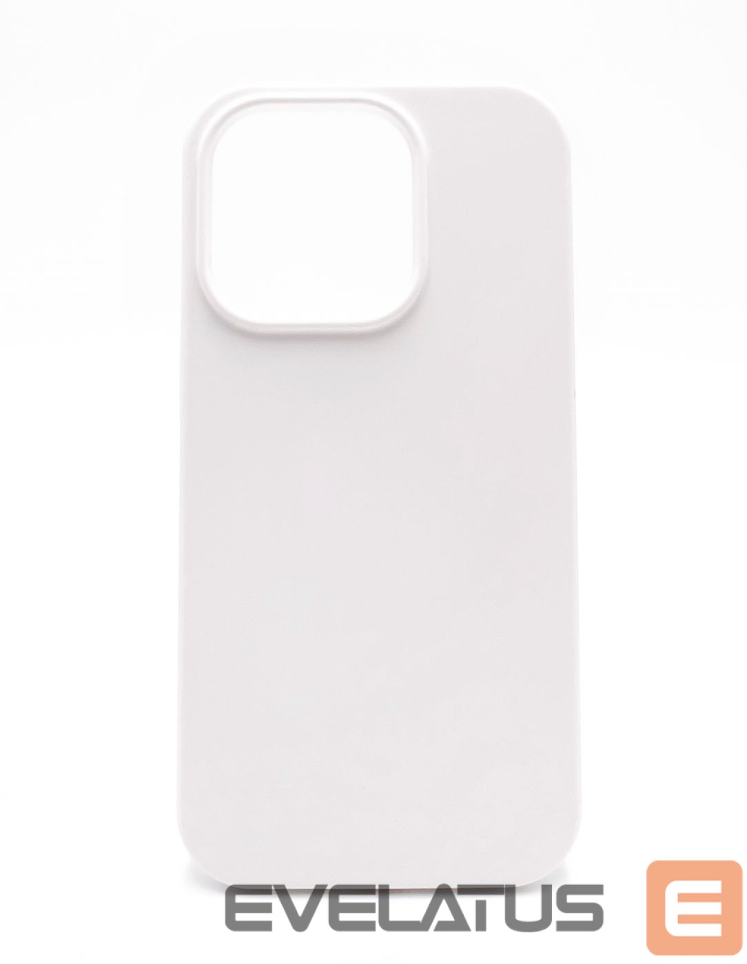 Aizmugurējais vāciņš Evelatus Apple iPhone 14 Pro Max Premium Soft Touch Silicone Case White