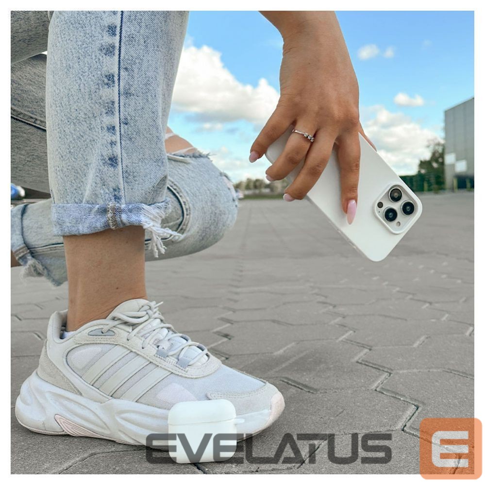 Aizmugurējais vāciņš Evelatus Apple iPhone 14 Pro Max Premium Soft Touch Silicone Case White