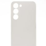 Aizmugurējais vāciņš Evelatus Samsung Galaxy S23 Premium Soft Touch Silicone Case White