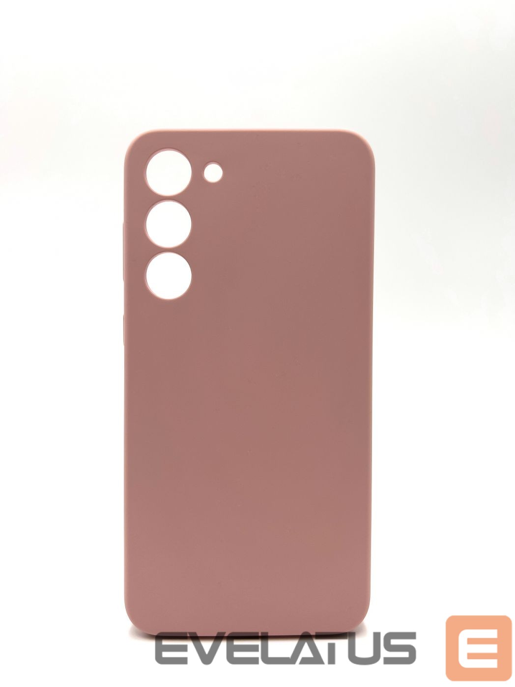 Aizmugurējais vāciņš Evelatus Samsung Galaxy S23 Plus Premium Soft Touch Silicone Case Beige
