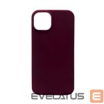 Aizmugurējais vāciņš Evelatus Apple iPhone 14 Premium Magsafe Soft Touch Silicone Case Plum