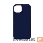 Aizmugurējais vāciņš Evelatus Apple iPhone 14 Pro Max Premium Magsafe Soft Touch Silicone Case Midnight Blue