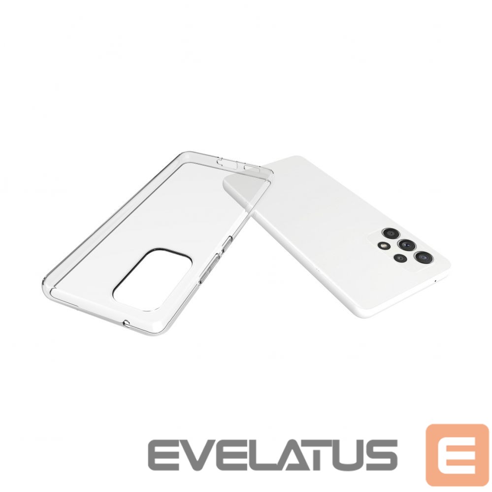 Aizmugurējais vāciņš Evelatus Samsung Galaxy A04s / A13 5G Clear Silicone Case 1.5mm TPU Transparent