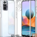 Aizmugurējais vāciņš Evelatus Xiaomi Redmi 11 Prime 5G Clear Silicone Case 1.5mm TPU Transparent