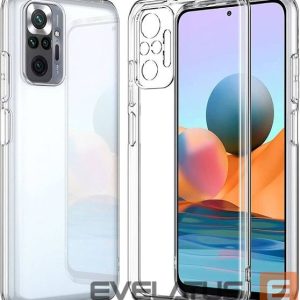 Aizmugurējais vāciņš Evelatus Xiaomi Redmi 11 Prime 5G Clear Silicone Case 1.5mm TPU Transparent