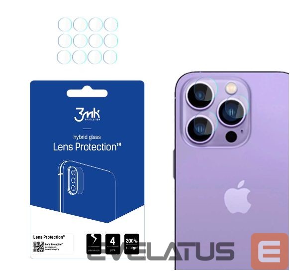 Aizsargplēve 3MK Apple iPhone 14 Pro/14 Pro Max Lens Protection