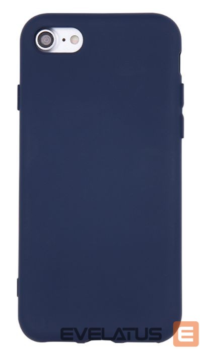 Aizmugurējais vāciņš iLike Apple iPhone XS Max Silicon case Dark Blue