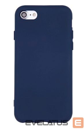 Aizmugurējais vāciņš iLike Apple iPhone X / XS Silicon case Dark Blue