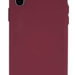 Aizmugurējais vāciņš iLike - iPhone 11 Silicon case Burgundy