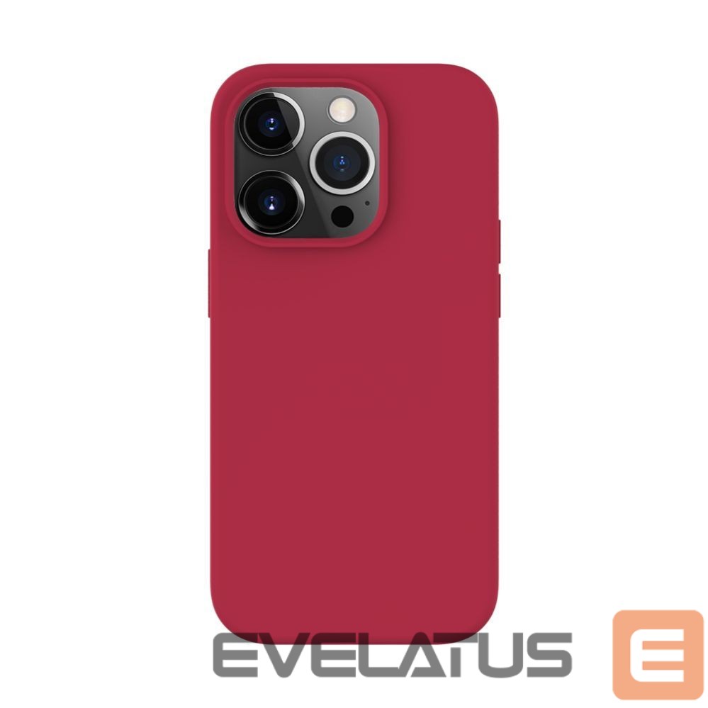 Aizmugurējais vāciņš Evelatus Apple iPhone 14 Pro 6.1 Premium Soft Touch Silicone case Red