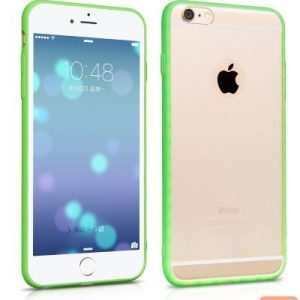 Aizmugurējais vāciņš Hoco Apple iPhone 6 Steel Series  Double Color Green