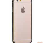 Aizmugurējais vāciņš Hoco Apple Apple iPhone 6 / 6s  Blade Series Fedora Metal Bumper Black