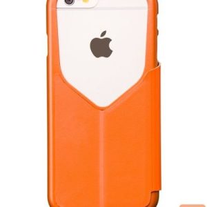 Atveramie maciņi Hoco Apple iPhone 6  In.Design PU HI-L063 Orange