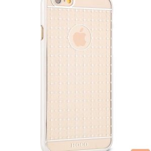 Aizmugurējais vāciņš Hoco Apple Apple iPhone 6 / 6S Defender waffle series HI-T033 Silver