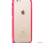 Aizmugurējais vāciņš Hoco Apple iPhone 6  Moving Shock-proof Silicon Bumper Pink