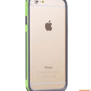 Aizmugurējais vāciņš Apple  iPhone 6  Moving Shock-proof Silicon Bumper HI-T028 Green