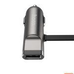 Auto lādētāji Hoco Universal UCL01 Multifunction apple+micro usb Gray