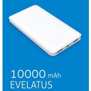 Ārējais akumulators Evelatus Universal Power Bank EPB02 10000mAh White