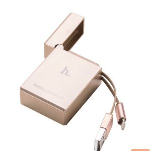 Kabelis Hoco  Apple Lighter UPL17 Gold