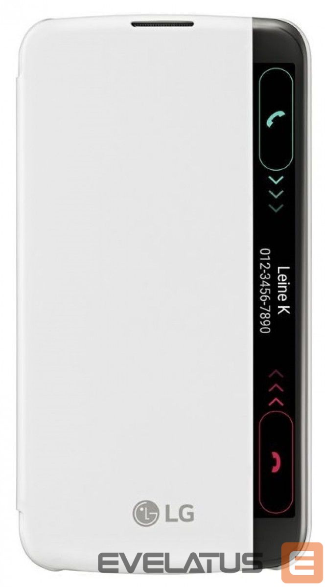 Atveramie maciņi LG K10 Quick Window Case CFV-150 white