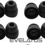 Cits mobilo telefonu aksesuārs iLike  Headphone rubbers Black