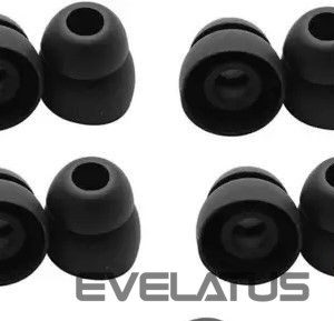 Cits mobilo telefonu aksesuārs iLike  Headphone rubbers Black