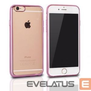 Aizmugurējais vāciņš OEM N/A Samsung A3 2017 A320 Clear case pink