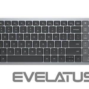 Datora tastatūra Dell  Keyboard KB740 Wireless, US, 2.4 GHz, Bluetooth 5.0, Titan Gray 