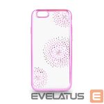 Aizmugurējais vāciņš Beeyo Sony E5 Flower Dots TPU Pink