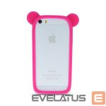 Maciņš universāla grāmata GreenGo Universal bumper L (10cm) Ears Pink