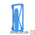 Maciņš universāla grāmata GreenGo Universal Case with kickstand 4,5-5,5'' Blue
