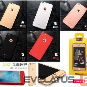Aizmugurējais vāciņš Joyroom Apple iPhone 7 Plastic Case 360° JR-BP207 Rose Gold