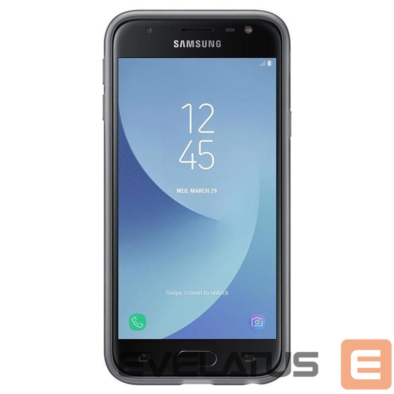 Aizmugurējais vāciņš Samsung - Galaxy J5 2017 Dual Layer Cover Black EF-PJ530CBEG