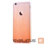 Aizmugurējais vāciņš Devia Apple iPhone 6/6s Plus Azure soft case Orange