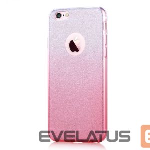 Aizmugurējais vāciņš Devia Apple iPhone 6 Plus /6s Plus Sparkling soft case Gold