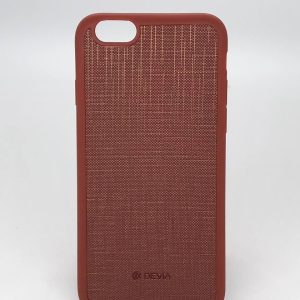 Aizmugurējais vāciņš Devia Apple iPhone 6/6s Jelly Slim leather Brown