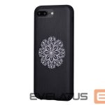 Aizmugurējais vāciņš Devia Apple iPhone 7 Plus/8 Plus Flower Embroidery Case Black
