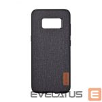 Aizmugurējais vāciņš Devia Samsung Galaxy Note 8 Flax case Black