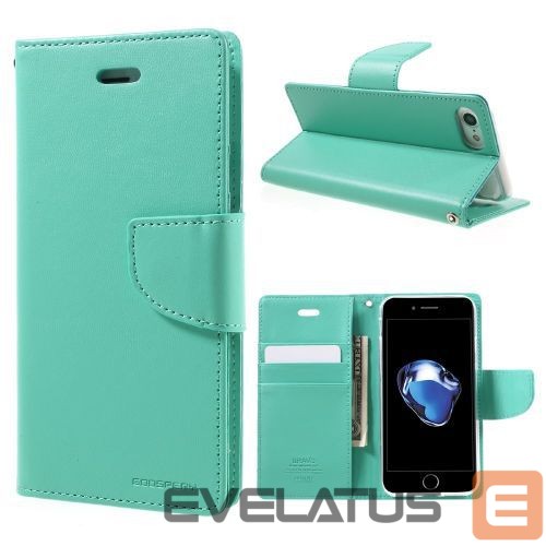 Atveramie maciņi Mercury Apple iPhone X/XS Bravo Diary Mint