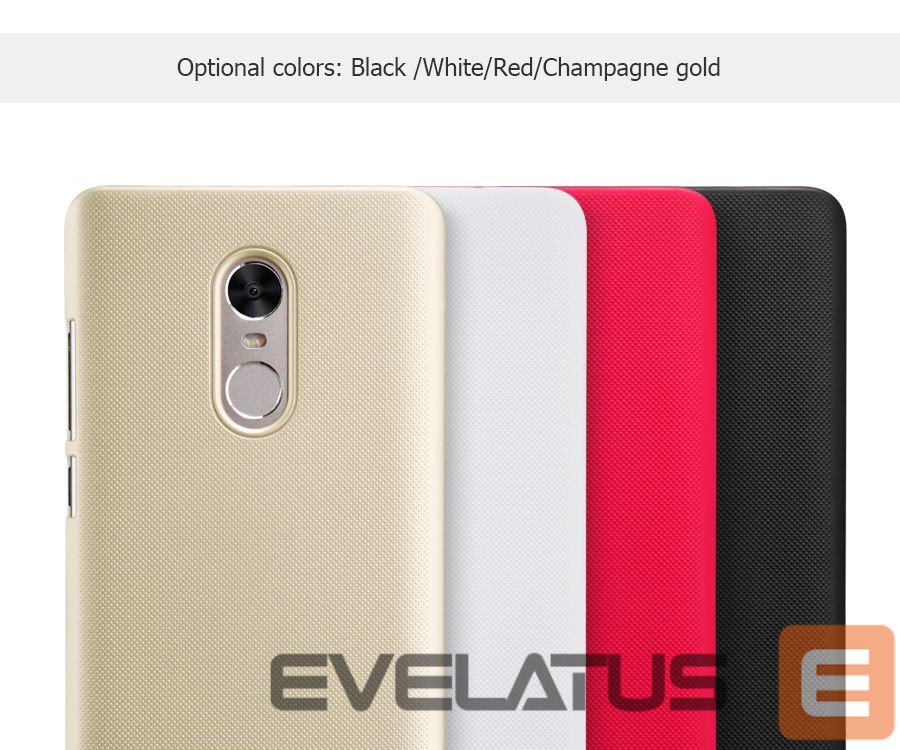Aizmugurējais vāciņš Nillkin Xiaomi Redmi Note 4 / Note 4x Super Frosted Shield Xiaomi Red
