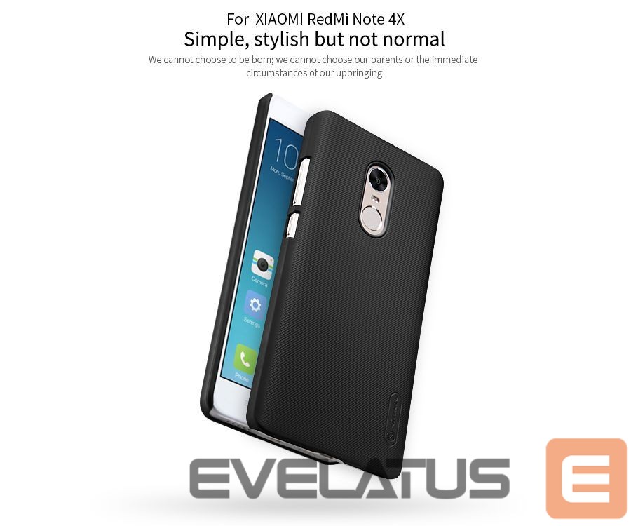 Aizmugurējais vāciņš Nillkin Xiaomi Redmi Note 4 / Note 4x Super Frosted Shield Xiaomi Red