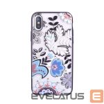 Чехол на заднюю панель Devia Apple iPhone X Crystal Bloosom case Silver