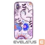 Nugarėlės dėklai Devia Apple iPhone X Crystal Bloosom case Rose Gold