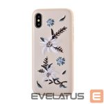 Back panel cover Devia Apple iPhone X Flower Embroidery Case Jalam