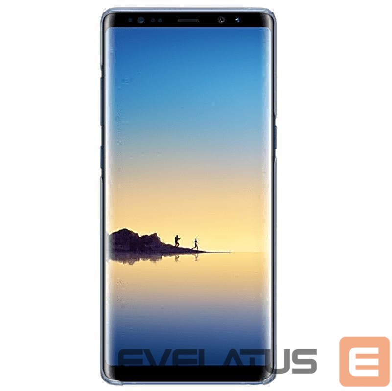 Aizmugurējais vāciņš Samsung - Clear Cover for N950 Note 8 Blue