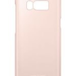 Aizmugurējais vāciņš Samsung  QG955CPE Clear Cover for Galaxy S8+ G955 Pink