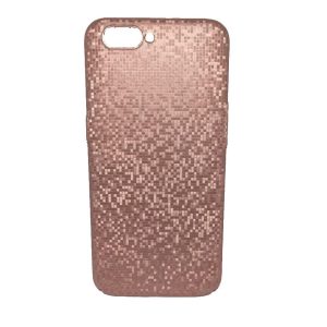Aizmugurējais vāciņš GreenGo Apple iPhone 7/8 Squares Case Rose Gold