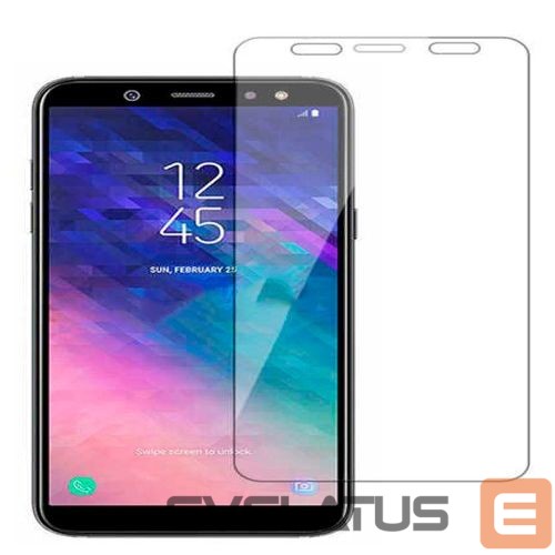 Aizsargstikls Evelatus Samsung A6 Plus 2018 0.33 Flat Clear Glass Japan Glue Anti-Static